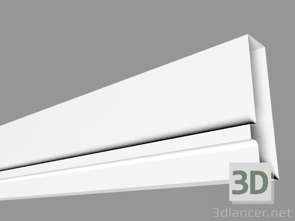 modèle 3D Eaves front (FK26V) - preview