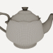3D modeli Porselen çaydanlık - önizleme
