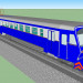 modello 3D di Treno ed9m comprare - rendering