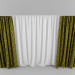 3d Curtains model buy - render