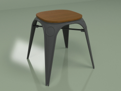 Louix stool height 46 (dark grey)