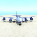 3D Yolcu uçakları modeli satın - render