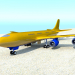 3d літак пасажирський модель купити - зображення
