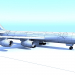 Avión de pasajeros 3D modelo Compro - render