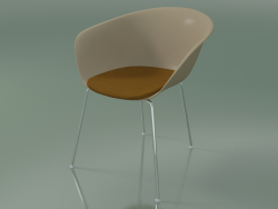 Chair 4221 (4 legs, with seat cushion, PP0004)