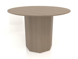 Dining table DT 11 (D=1100х750, wood grey)