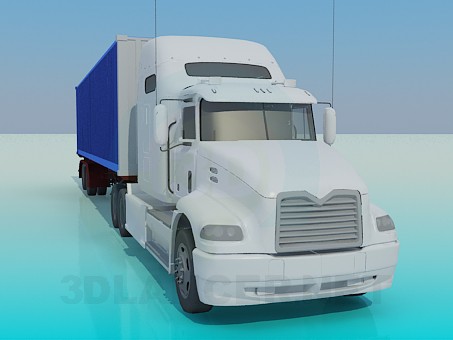 modello 3D Camion - anteprima
