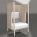 Modelo 3d Chaise lounge casulo (areia) - preview