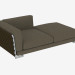 3d model Double sofa Dormehouse 198 - preview
