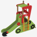 modèle 3D Bulldozer de jeu complexe pour enfants (5120) - preview