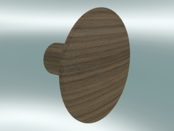 Kleiderhaken Dots Wood (Ø6,5 cm, Nussbaum)