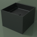 3D modeli Tezgah üstü lavabo (01UN22301, Deep Nocturne C38, L 48, P 48, H 36 cm) - önizleme