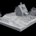 Casa de otoño low poly 3D modelo Compro - render