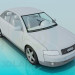 3 डी मॉडल Audi A4 - पूर्वावलोकन