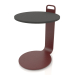 3d model Coffee table Ø36 (Wine red, DEKTON Domoos) - preview