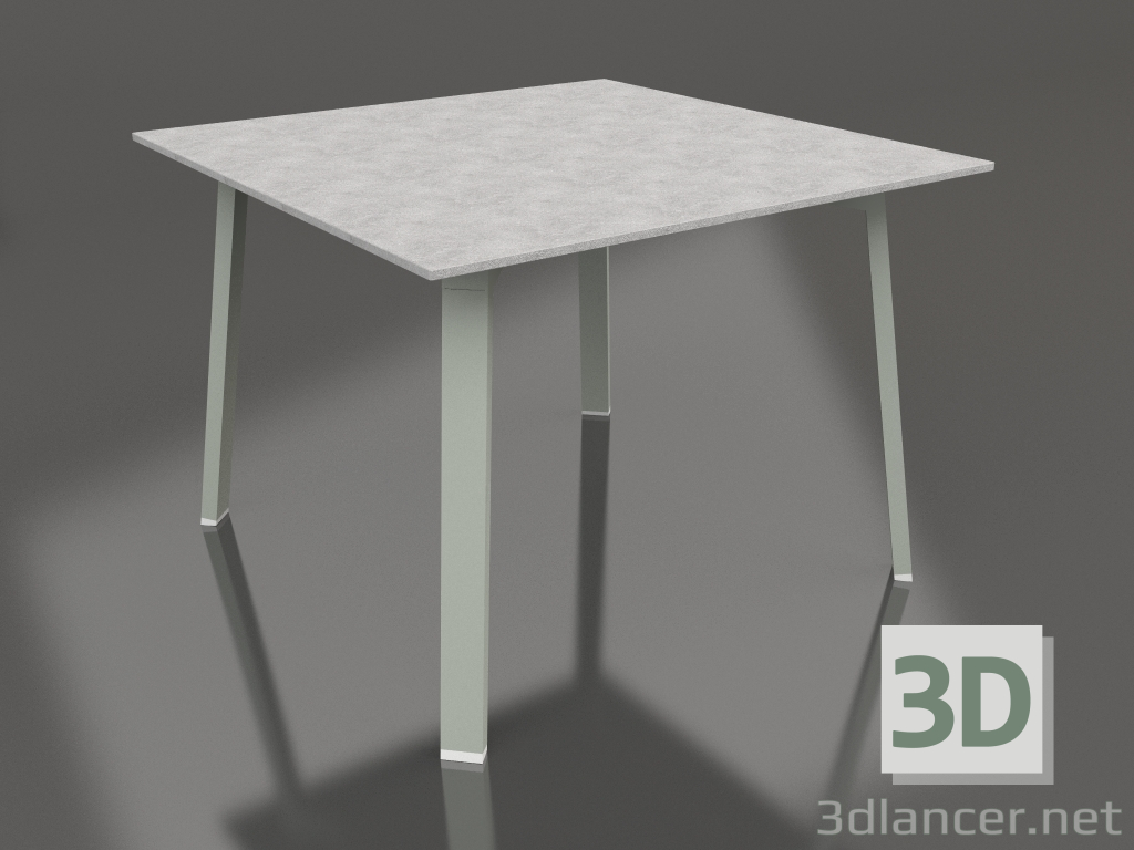 3D Modell Esstisch 100 (Zementgrau, DEKTON) - Vorschau