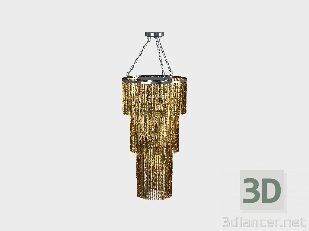 modello 3D Lampadario Lampadario RUBENA (CH096-6) - anteprima