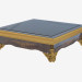 3d model Journal table in classical style 1528 - preview
