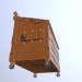 3D Modell Müllcontainer - Vorschau