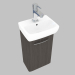 3d model Washbasin with Nova Pro cabinet (M39002) - preview