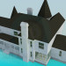 3D Modell Ferienhaus - Vorschau
