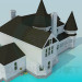 3D Modell Ferienhaus - Vorschau