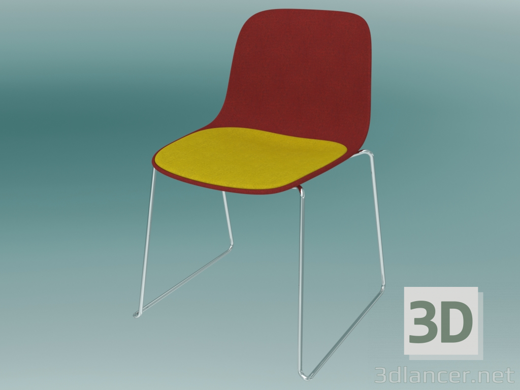 modèle 3D Chaise SEELA (S310 avec rembourrage) - preview