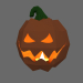 3d Halloween pumpkin модель купити - зображення