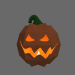 3d Halloween pumpkin модель купити - зображення