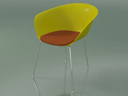 Chair 4221 (4 legs, with seat cushion, PP0002)