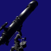 3d модель Телескоп со штативом – превью