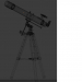 3D Modell Teleskop mit Stativ - Vorschau