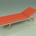 modèle 3D Chaise longue 008 (Teck) - preview