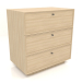 3d model Chest of drawers TM 15 (803х505х834, wood white) - preview
