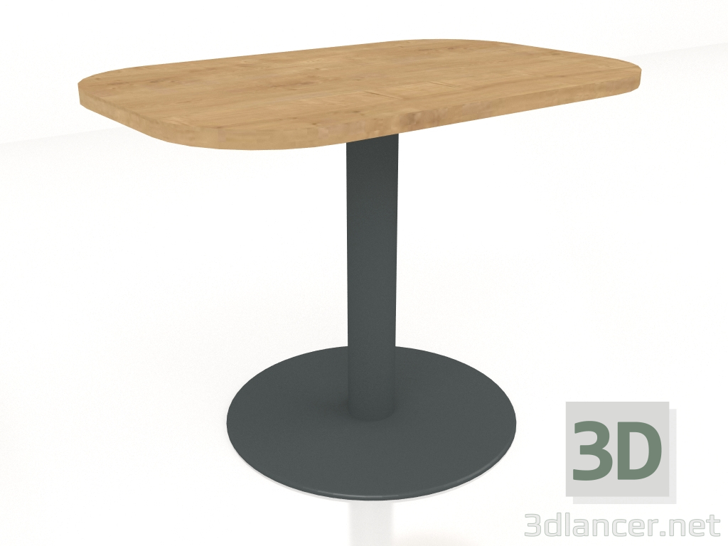 3d model Dining table Tack ST06 (650x1000) - preview