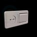 3d model outlet switches - preview