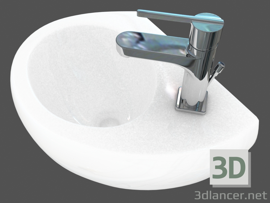 Modelo 3d Ovum do washbasin (L42148) - preview