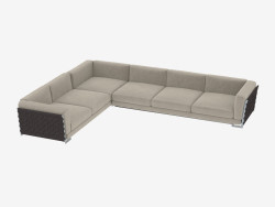 sofá de la esquina modular Fianco