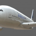 3d model A380_Airbus - vista previa