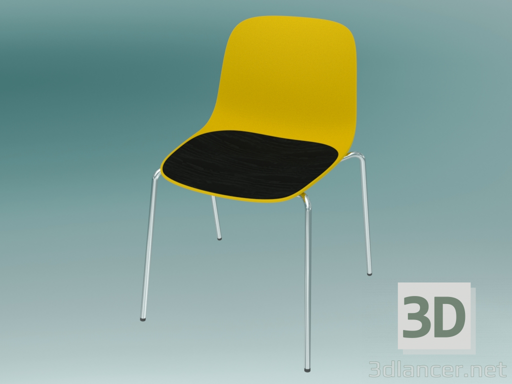 Modelo 3d Cadeira SEELA (S311 com guarnição de madeira, sem estofamento) - preview