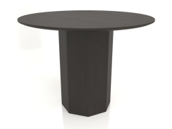 Dining table DT 11 (D=1000х750, wood brown dark)