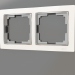 3d model Frame for 2 posts Snabb (white-chrome) - preview