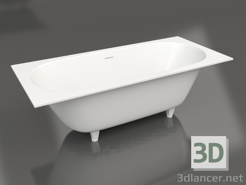 3D Modell Badewanne ORNELLA AXIS 180x80 - Vorschau