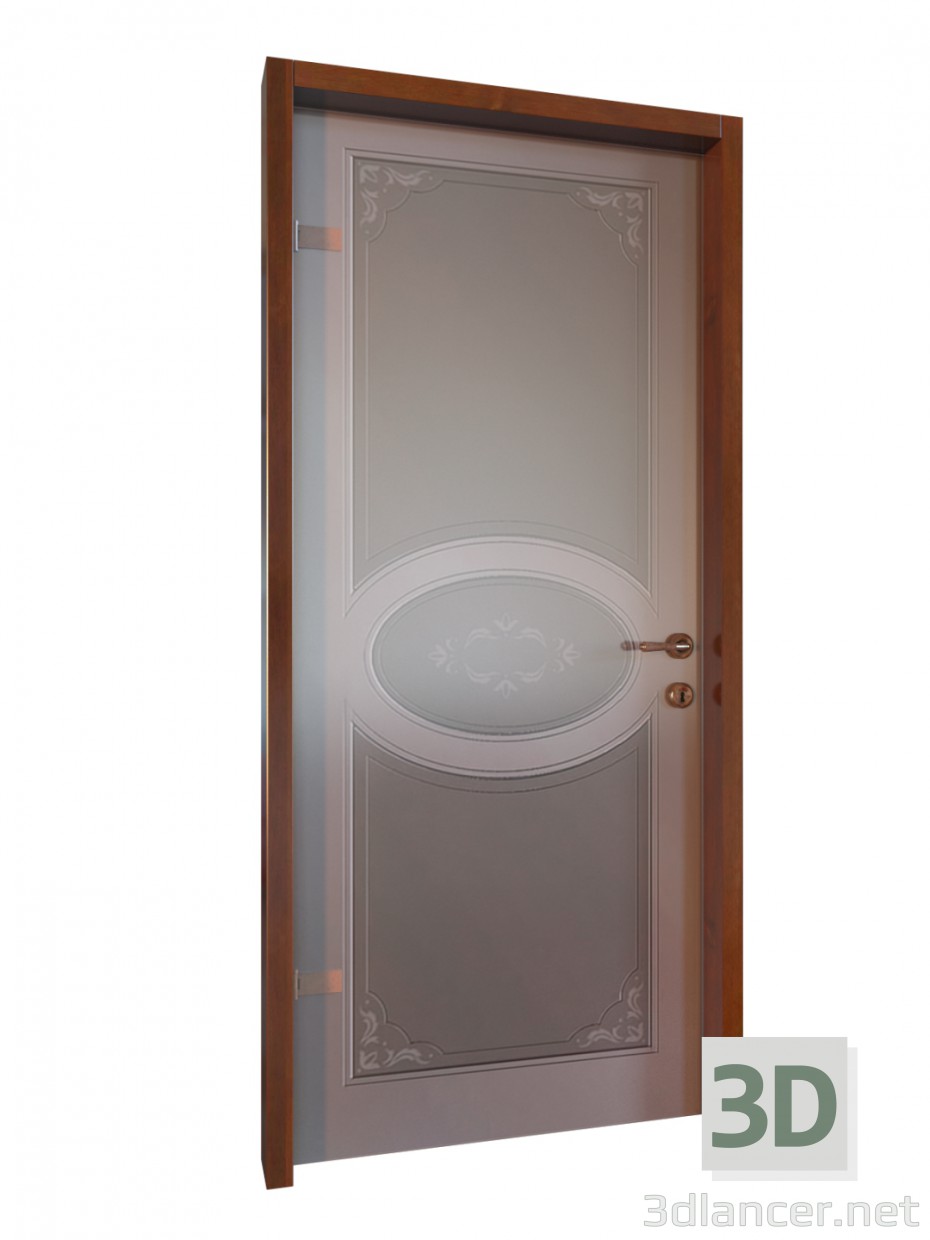 3d модель Двері міжкімнатні Dariano Богема – превью