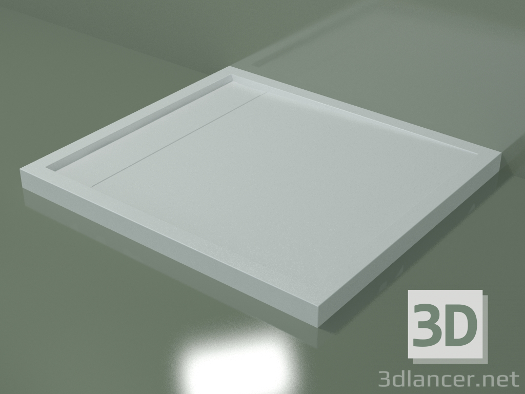 3D modeli Duş teknesi (30R14238, dx, L 100, P 90, H 6 cm) - önizleme