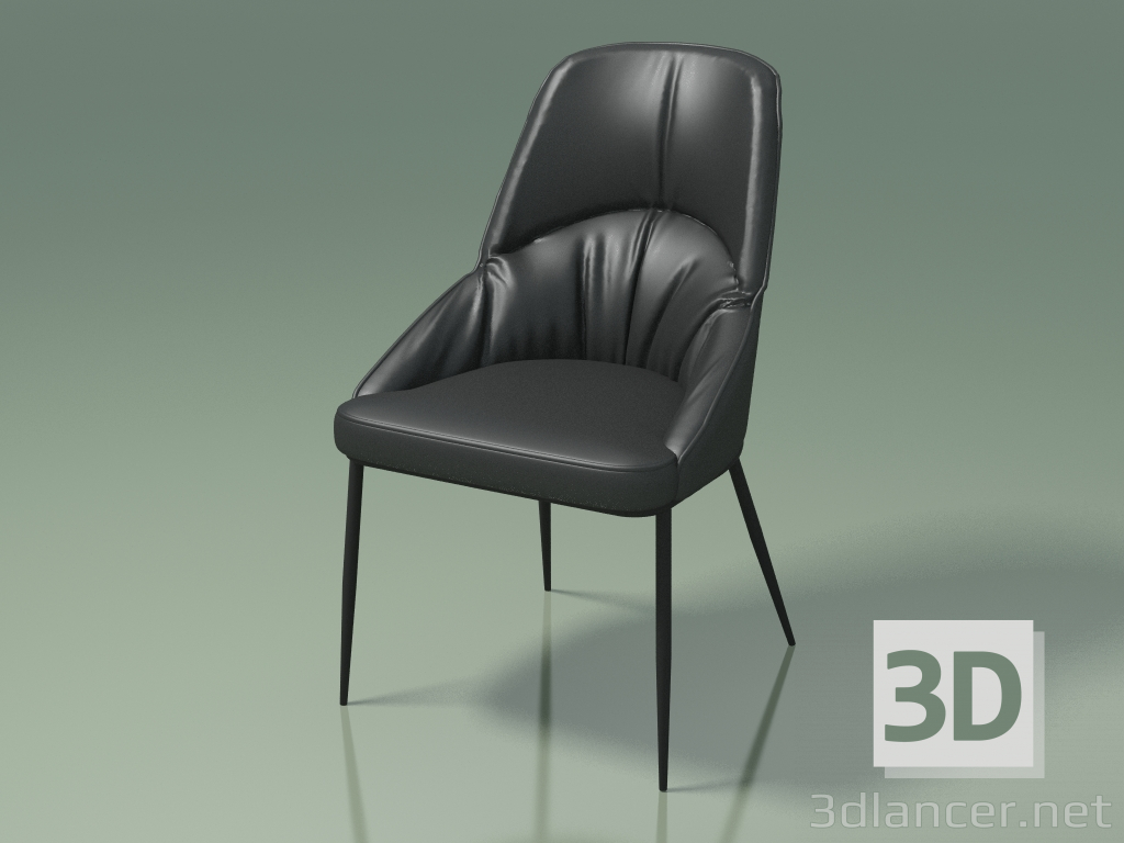 3D modeli Sandalye Sheldon (112830, siyah) - önizleme
