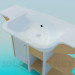 3d model Rectangular sink - preview