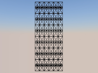 Modelo 3D "Panel decorativo metálico"