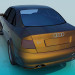 3d модель Audi A4 – превью