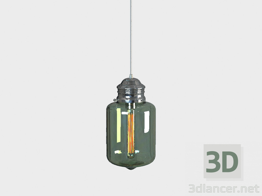 modello 3D Soffitto lampadario SAVER (CH073-1) - anteprima